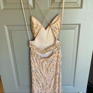 Sequin ballgown